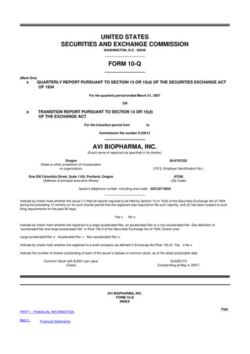 Thumbnail Sarepta Therapeutics
 10-Q Quarterly Report FY 