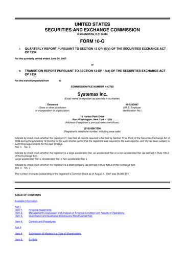 Thumbnail Global Industrial Company 10-Q Quarterly Report FY 