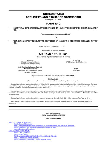 Thumbnail Willdan Group
 10-Q Quarterly Report FY 