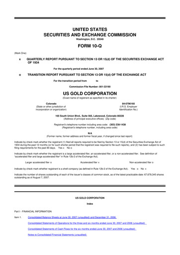 Thumbnail McEwen Mining 10-Q Quarterly Report FY 