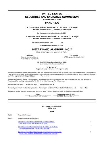 Thumbnail Pathward Financial
 10-Q Quarterly Report FY 