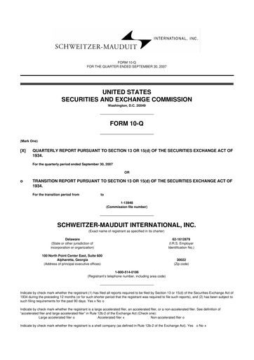 Thumbnail Mativ Holdings 10-Q Quarterly Report FY 