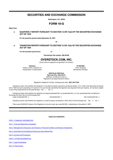 Miniature Bed Bath & Beyond 10-Q Rapport trimestriel  