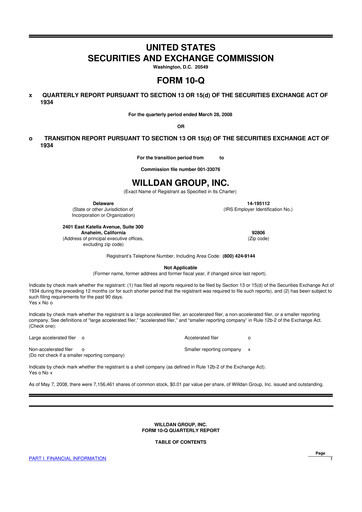 Thumbnail Willdan Group
 10-Q Quarterly Report FY 