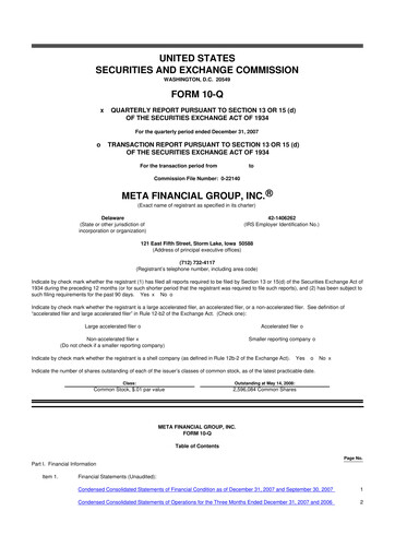 Thumbnail Pathward Financial
 10-Q Quarterly Report FY 