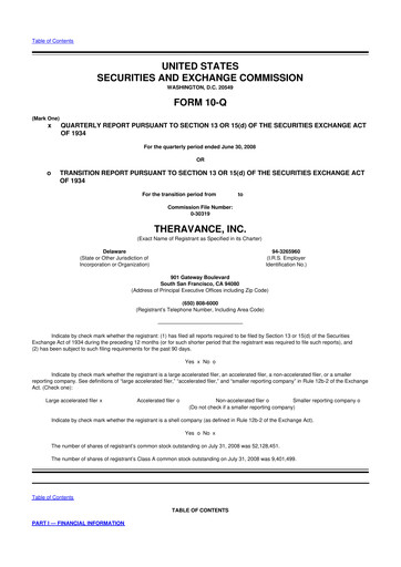 Thumbnail Innoviva 10-Q Quarterly Report FY 