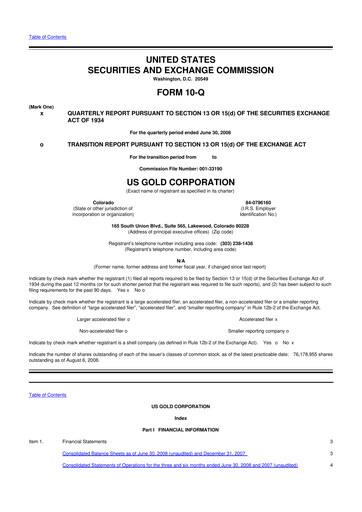 Thumbnail McEwen Mining 10-Q Quarterly Report FY 