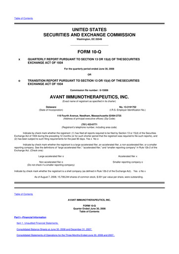 Thumbnail Celldex Therapeutics 10-Q Quarterly Report FY 