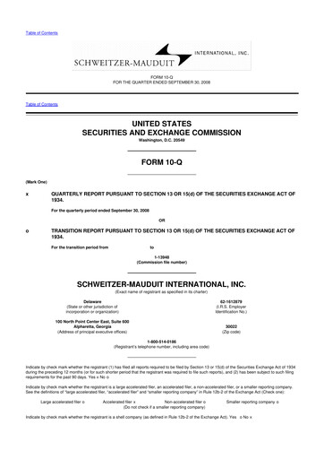 Thumbnail Mativ Holdings 10-Q Quarterly Report FY 