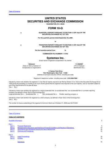 Thumbnail Global Industrial Company 10-Q Quarterly Report FY 
