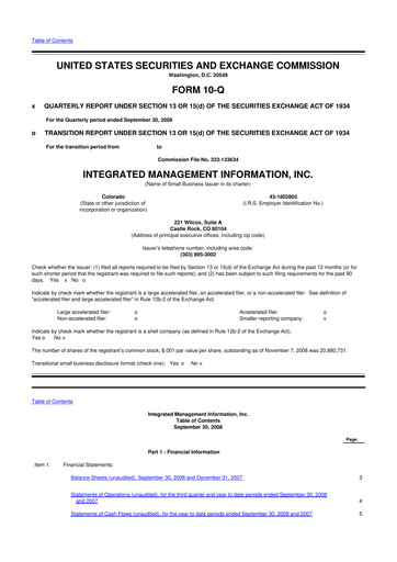 Vorschaubild Where Food Comes From 10-Q Quartalsbericht  