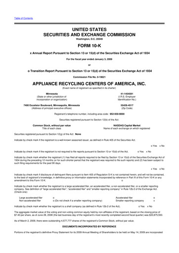 Miniature ALT5 Sigma 10-K Rapport annuel 