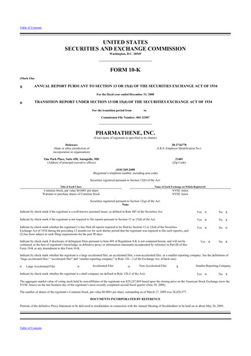 Vorschaubild Altimmune 10-K Jahresbericht 