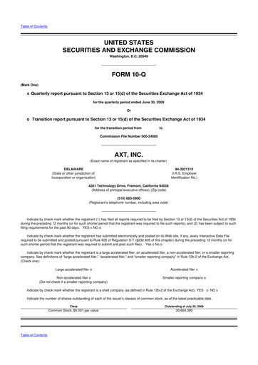 Thumbnail AXT Inc
 10-Q Quarterly Report FY 