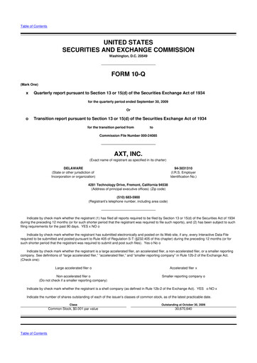 Thumbnail AXT Inc
 10-Q Quarterly Report FY 