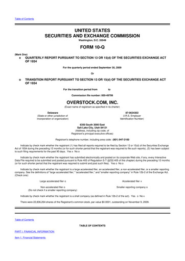 Miniature Bed Bath & Beyond 10-Q Rapport trimestriel  