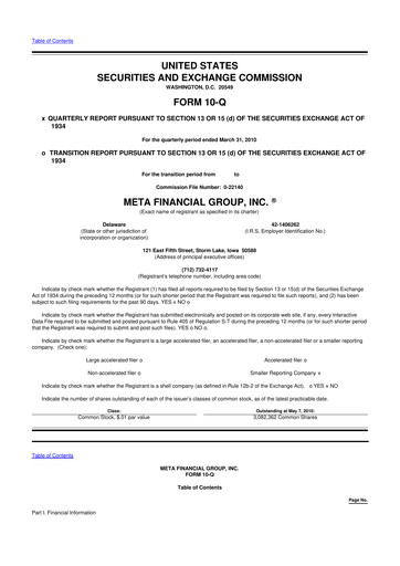 Thumbnail Pathward Financial
 10-Q Quarterly Report FY 