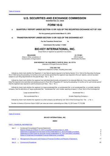 Thumbnail BIO-key International
 10-Q Quarterly Report FY 