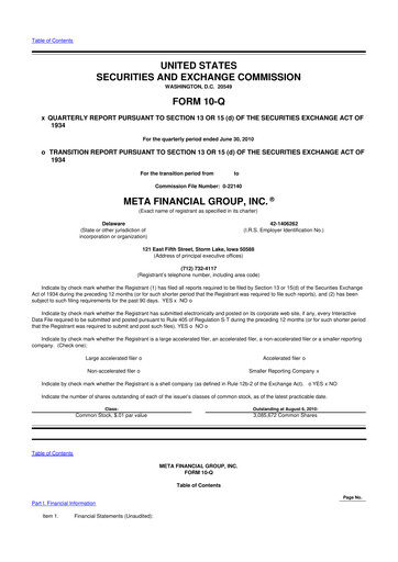 Thumbnail Pathward Financial
 10-Q Quarterly Report FY 