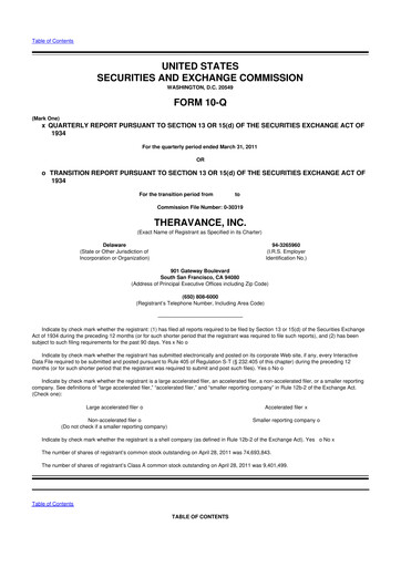 Thumbnail Innoviva 10-Q Quarterly Report FY 