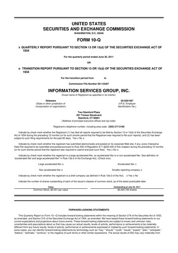 Thumbnail Information Services Group 10-Q Quarterly Report FY2011 