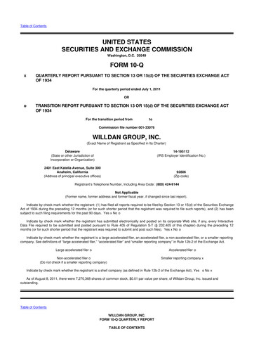Thumbnail Willdan Group
 10-Q Quarterly Report FY2011 