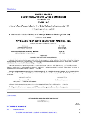 Vorschaubild ALT5 Sigma 10-Q Quartalsbericht 2011 