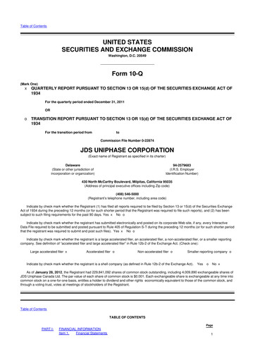 Thumbnail VIAVI Solutions
 10-Q Quarterly Report FY2012 