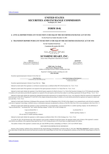 Thumbnail Nuwellis 10-K Annual Report 2012