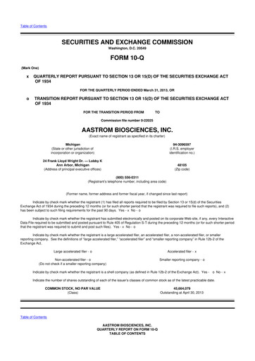 Thumbnail Vericel
 10-Q Quarterly Report FY2013 