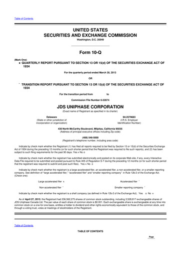 Thumbnail VIAVI Solutions
 10-Q Quarterly Report FY2013 