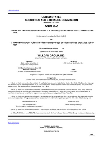 Thumbnail Willdan Group
 10-Q Quarterly Report FY2013 