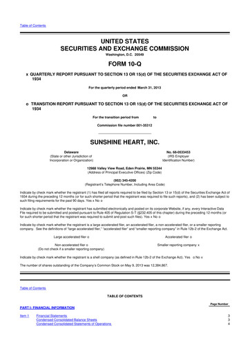 Thumbnail Nuwellis 10-Q Quarterly Report FY2013 