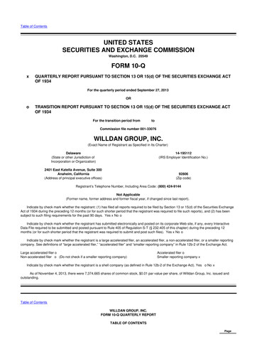 Thumbnail Willdan Group
 10-Q Quarterly Report FY2013 