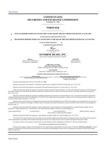 Thumbnail Nuwellis 10-K Annual Report 2013