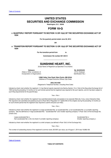 Thumbnail Nuwellis 10-Q Quarterly Report FY2014 
