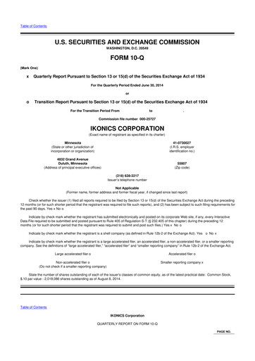 Thumbnail TeraWulf 10-Q Quarterly Report FY2014 