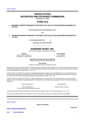 Thumbnail Nuwellis 10-Q Quarterly Report FY2014 