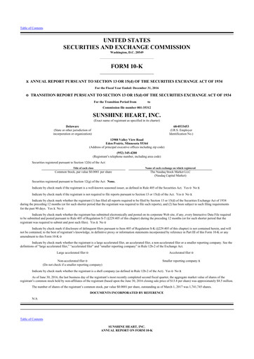 Thumbnail Nuwellis 10-K Annual Report 2016