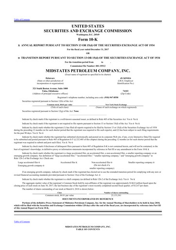 Thumbnail Amplify Energy
 10-K Annual Report 2017