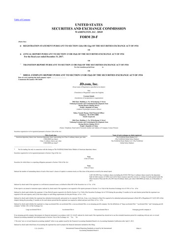 Thumbnail JD.com 20-F Annual Report 2017