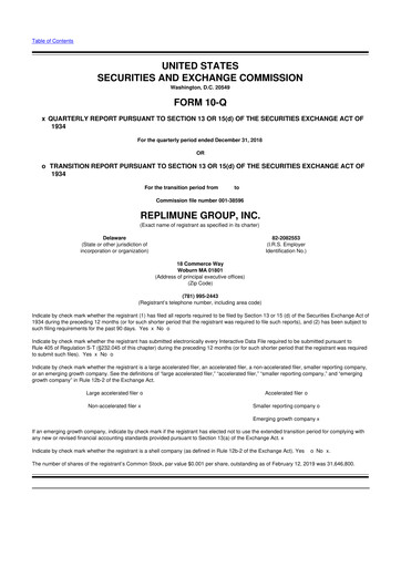 Thumbnail Replimune

 10-Q Quarterly Report FY 