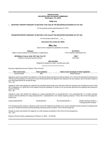 Thumbnail iBio 10-Q Quarterly Report FY2020 