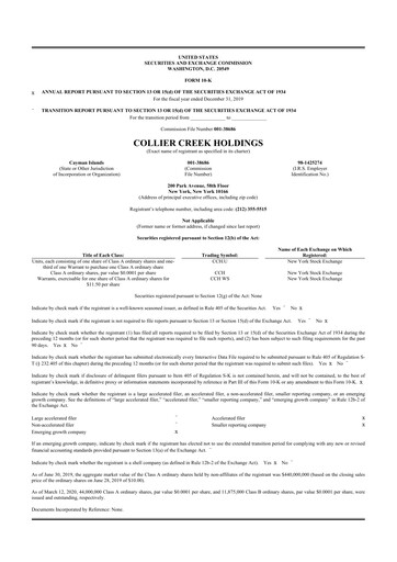 Thumbnail Utz Brands 10-K Annual Report 2019