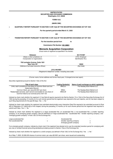 Thumbnail AerSale 10-Q Quarterly Report FY2020 