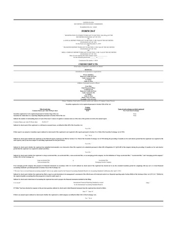 Thumbnail Credicorp 20-F Annual Report 2019