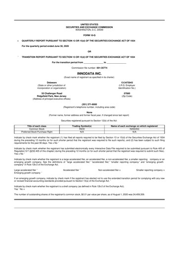 Thumbnail Innodata 10-Q Quarterly Report FY2020 