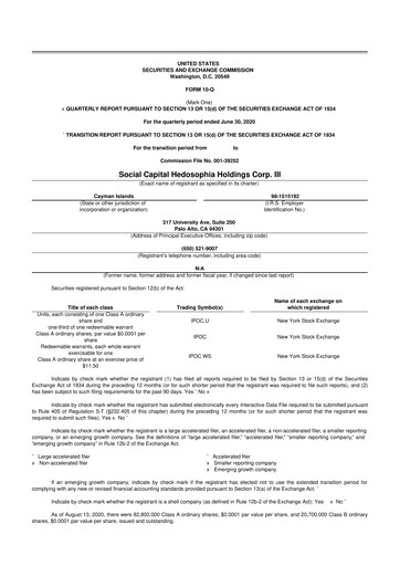 Vorschaubild Clover Health Investments 10-Q Quartalsbericht 2020 