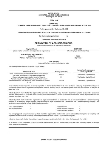 Thumbnail NuScale Power 10-Q Quarterly Report FY 