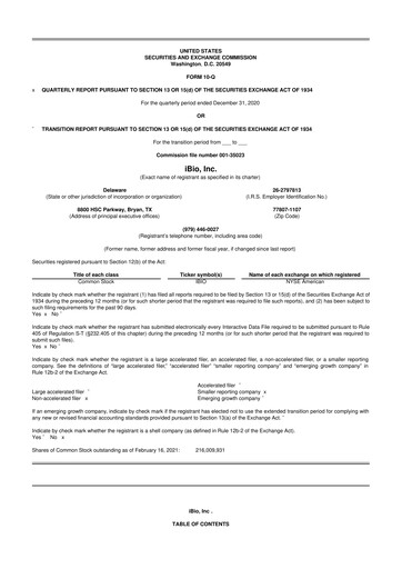 Thumbnail iBio 10-Q Quarterly Report FY2021 